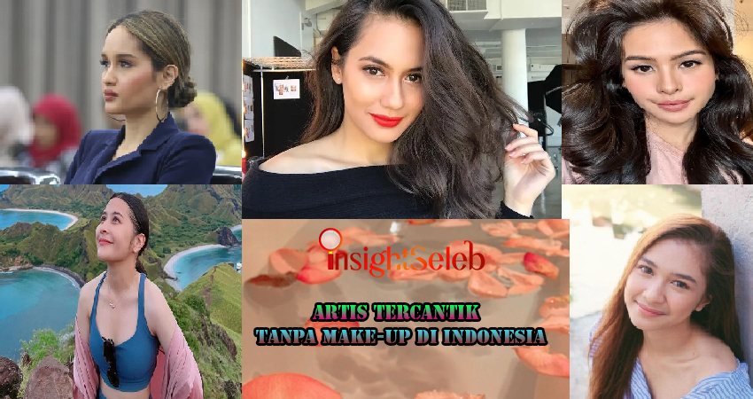 Artis Tercantik Tanpa Make-Up Di Indonesia